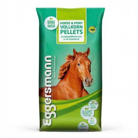 horse-pony-vollkorn-pellets Eggersmann pour chevaux ou poney au repos